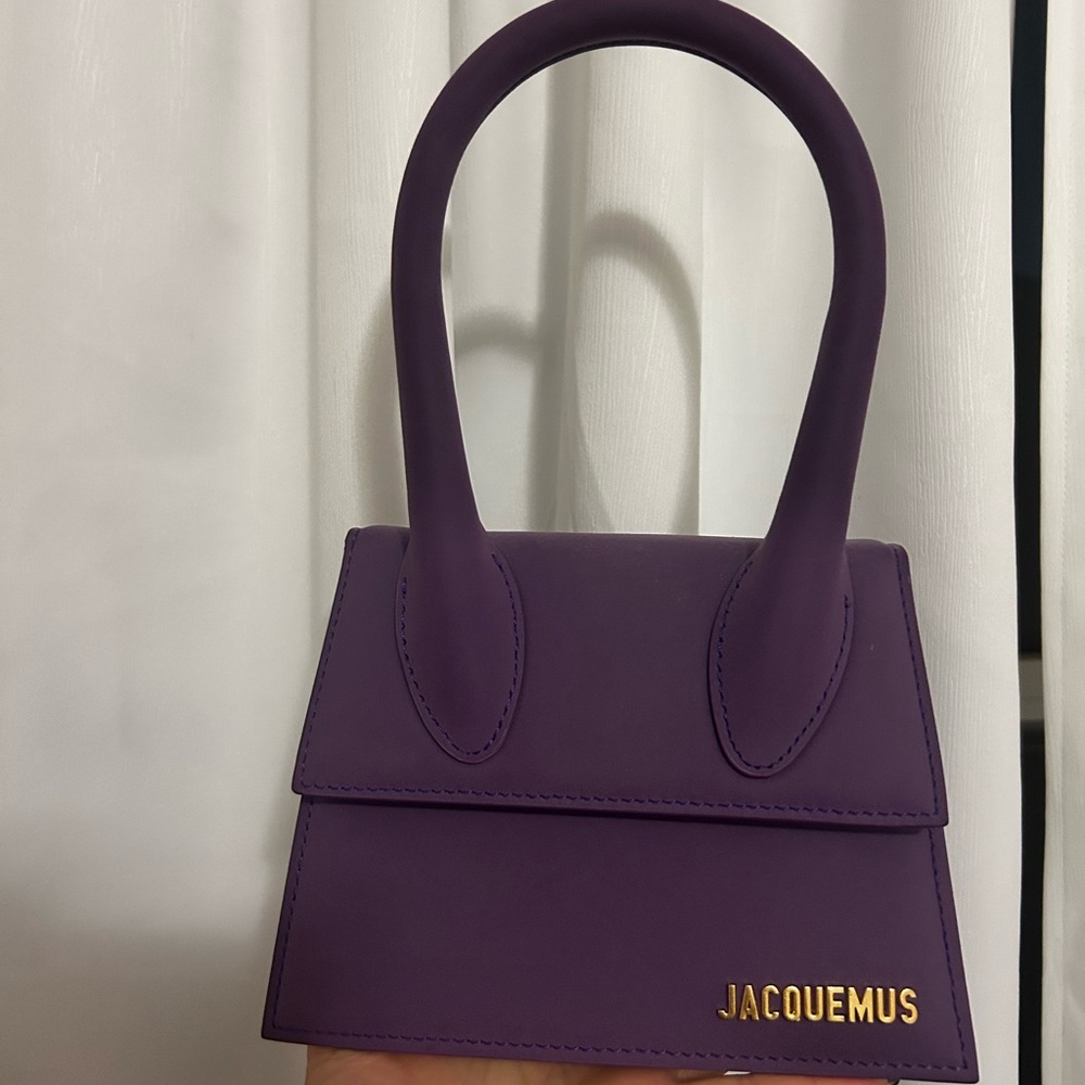 Jacquemus Le Chiquito Moyen Purple Mini Bag - Picture 2 of 5
